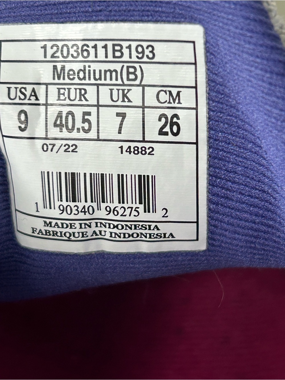 Brooks Revel 5 Women's Running Shoes White Purple Pink - Picture 6 of 6